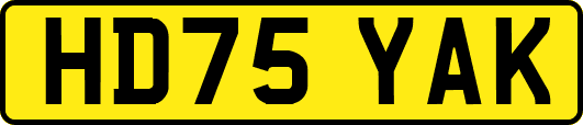 HD75YAK