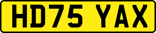 HD75YAX