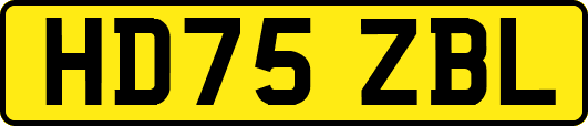 HD75ZBL