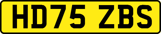 HD75ZBS