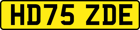 HD75ZDE