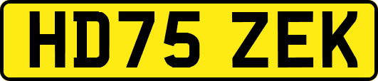 HD75ZEK