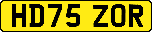 HD75ZOR