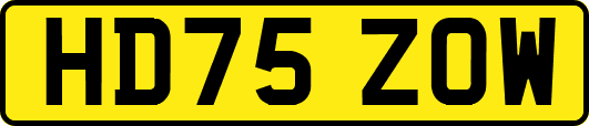 HD75ZOW