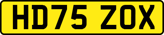 HD75ZOX