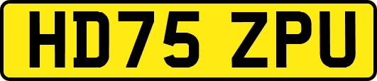 HD75ZPU