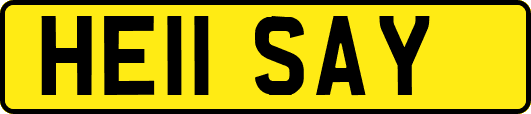 HE11SAY