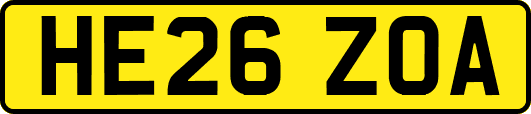 HE26ZOA