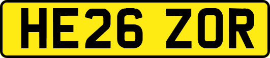 HE26ZOR