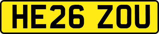 HE26ZOU