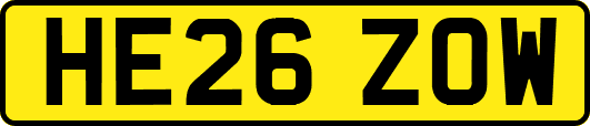 HE26ZOW