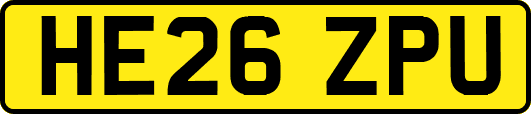 HE26ZPU