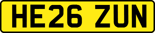 HE26ZUN