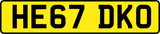 HE67DKO