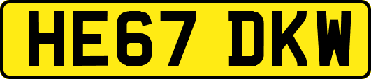HE67DKW
