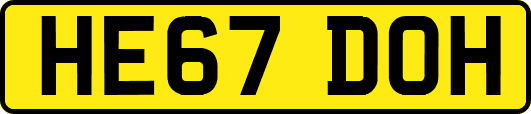 HE67DOH