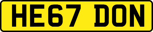 HE67DON