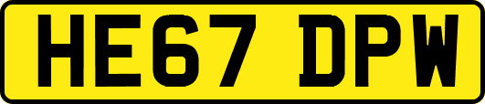 HE67DPW