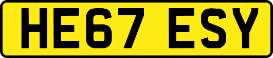 HE67ESY