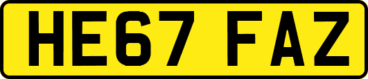 HE67FAZ