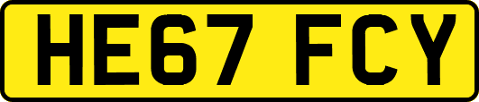 HE67FCY