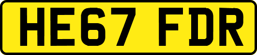 HE67FDR