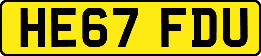 HE67FDU