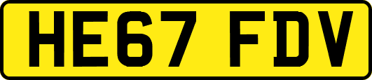 HE67FDV