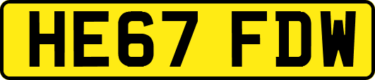 HE67FDW