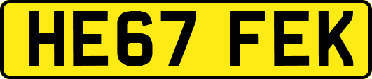HE67FEK