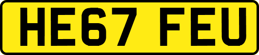HE67FEU