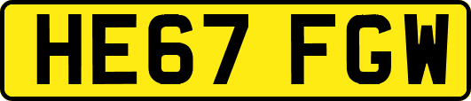 HE67FGW