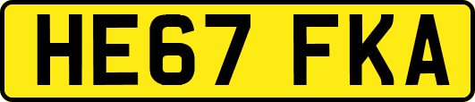 HE67FKA