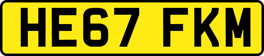 HE67FKM
