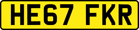 HE67FKR