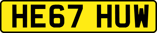 HE67HUW