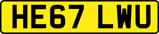 HE67LWU