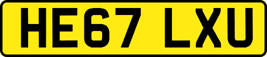 HE67LXU
