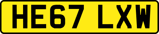 HE67LXW