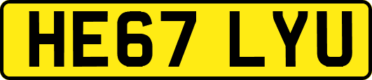 HE67LYU