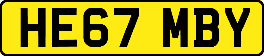 HE67MBY