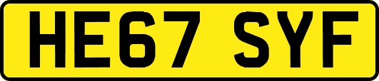 HE67SYF