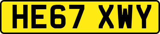 HE67XWY