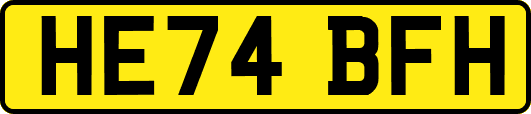 HE74BFH