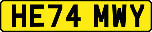 HE74MWY