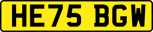 HE75BGW