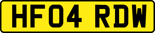HF04RDW