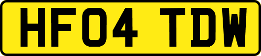 HF04TDW