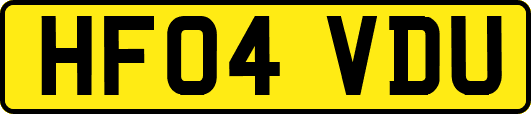 HF04VDU