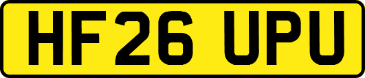 HF26UPU